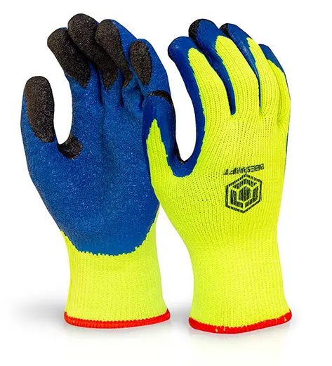 Beeswift Latex Thermo-Star F-DIP SY šilumą izoliuojančios pirštinės (geltonos)