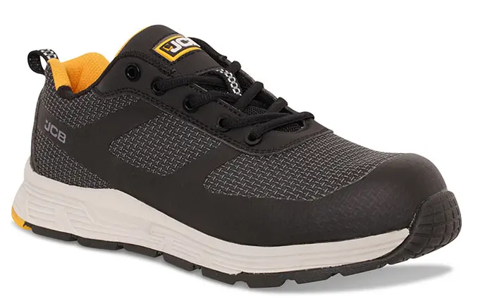 JCB „Spark“ Juodi S3 SRC Darbo Sportiniai Bateliai (Metal Free)