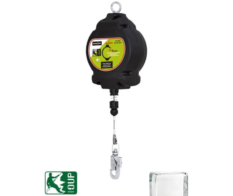 RETRACTABLE TYPE FALL ARRESTER – savaime užsifiksuojantis įrenginys