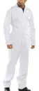 BEESWIFT C/D BOILERSUIT WHITE – Baltas darbo kombinezonas iš 100 % medvilnės