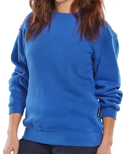 BEESWIFT L/WEAR PC SWEAT – Šiltas džemperis iš poli-medvilnės (300 g/m²)