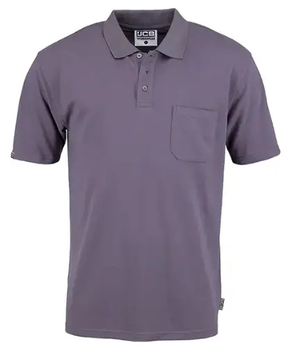 JCB ESSENTIAL Polo marškinėliai – Pilki