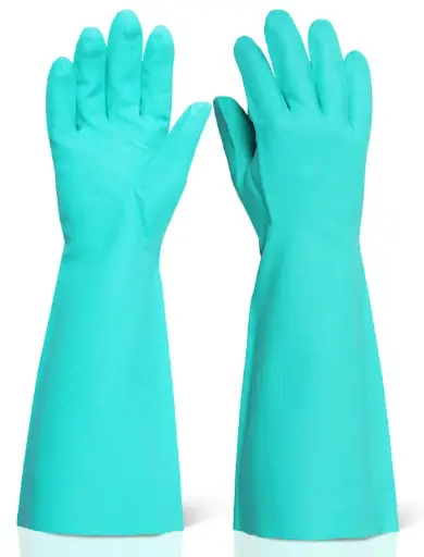 BEESWIFT NITRILE GREEN – Nitrilinė apsauginė pirštinė (45CM)